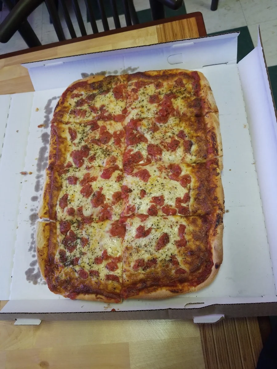 Sicilian Style Bakery Pizza