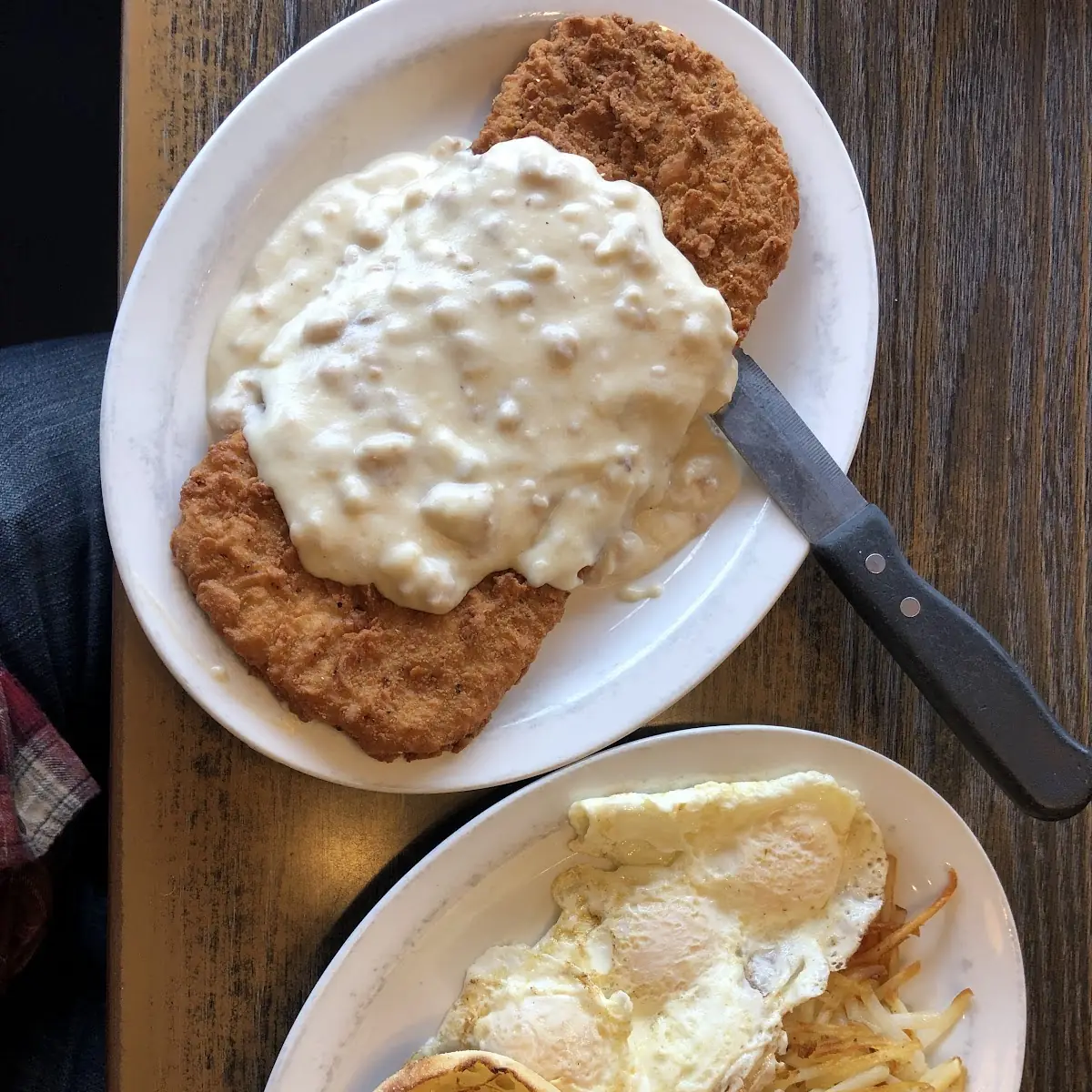 Chicken Fried Steak & Eggs