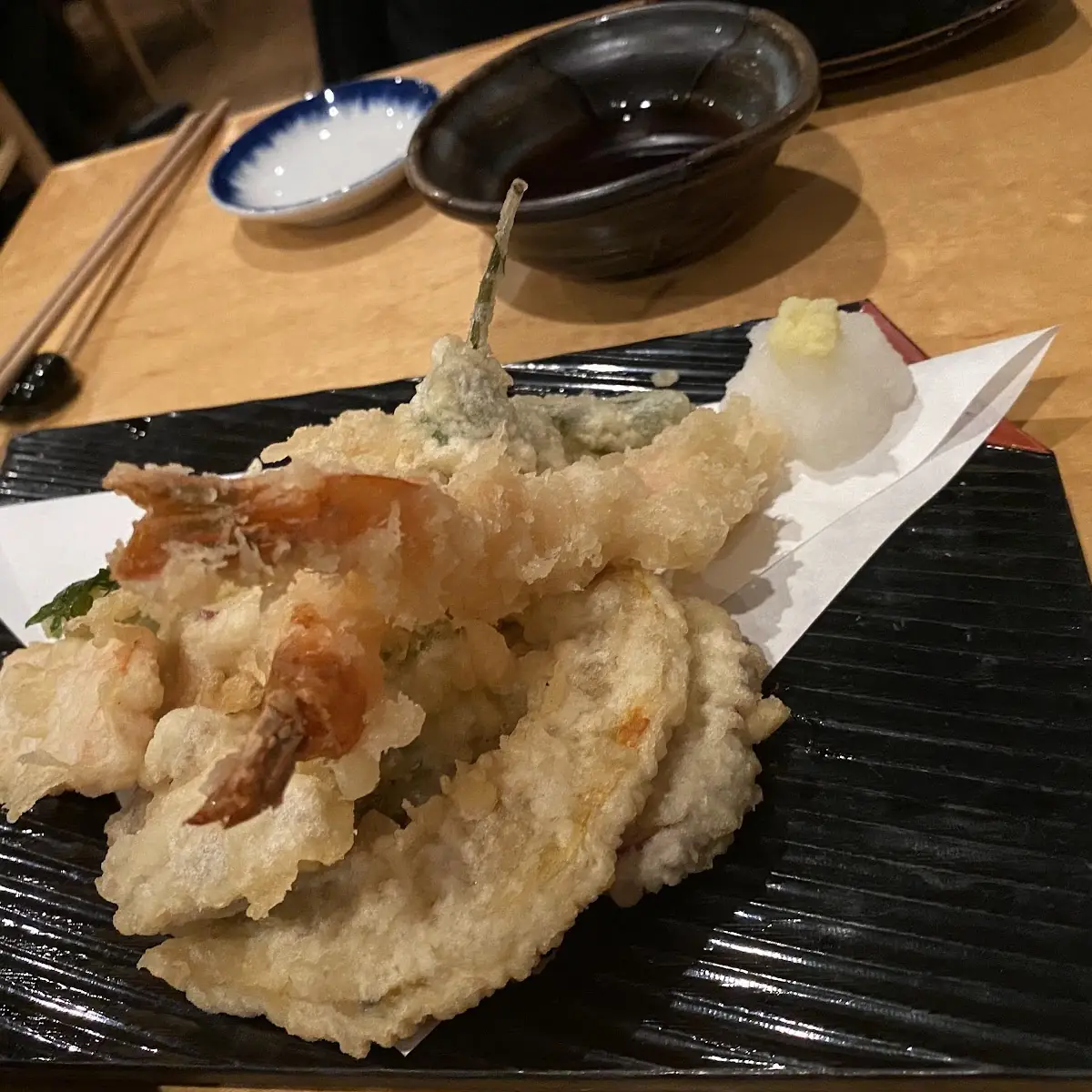 Deep Fried Shrimp & Vegetables Tempura