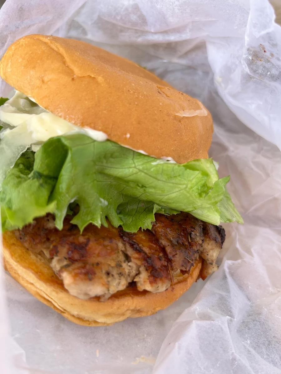 Chicken Burger Jax Über