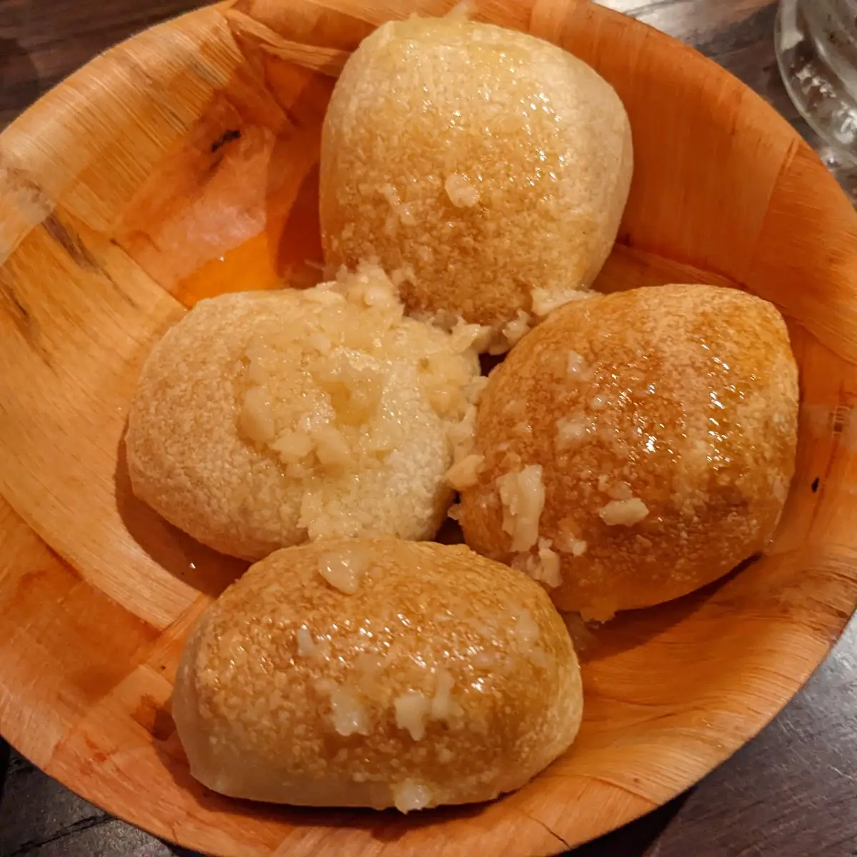 Complimentary Garlic Bread