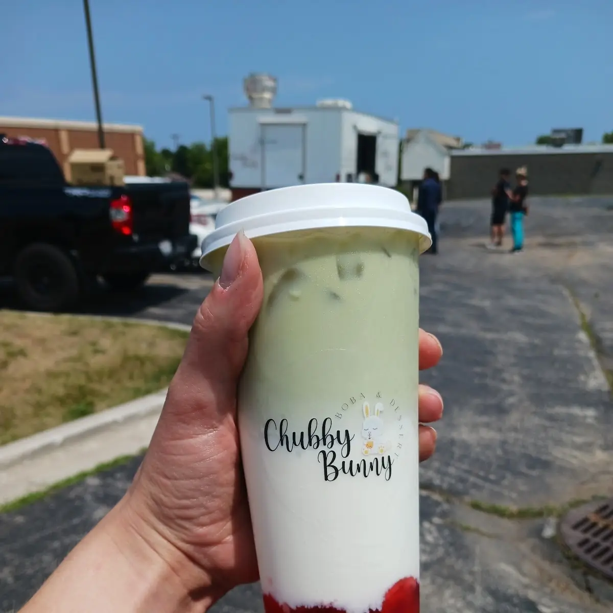 Jasmine Green Tea with Boba
