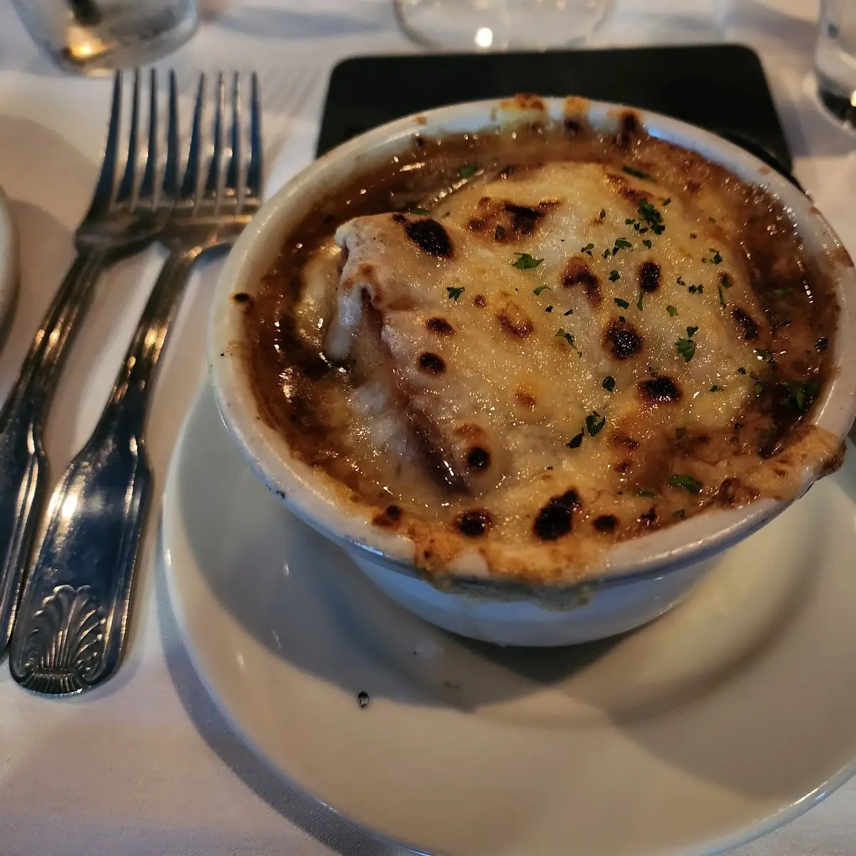 Baked Five Onion Soup
