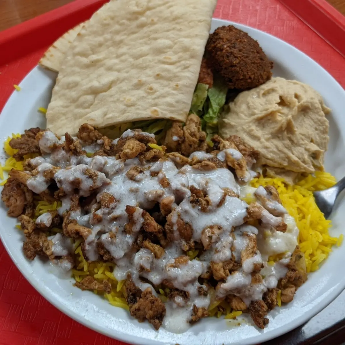 Dubai Chicken Wrap