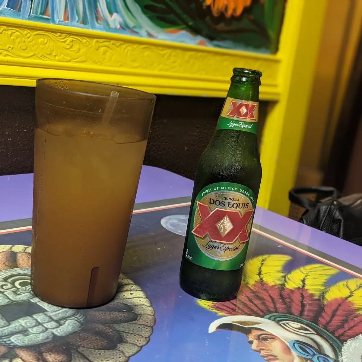 Pina and Dos Equis