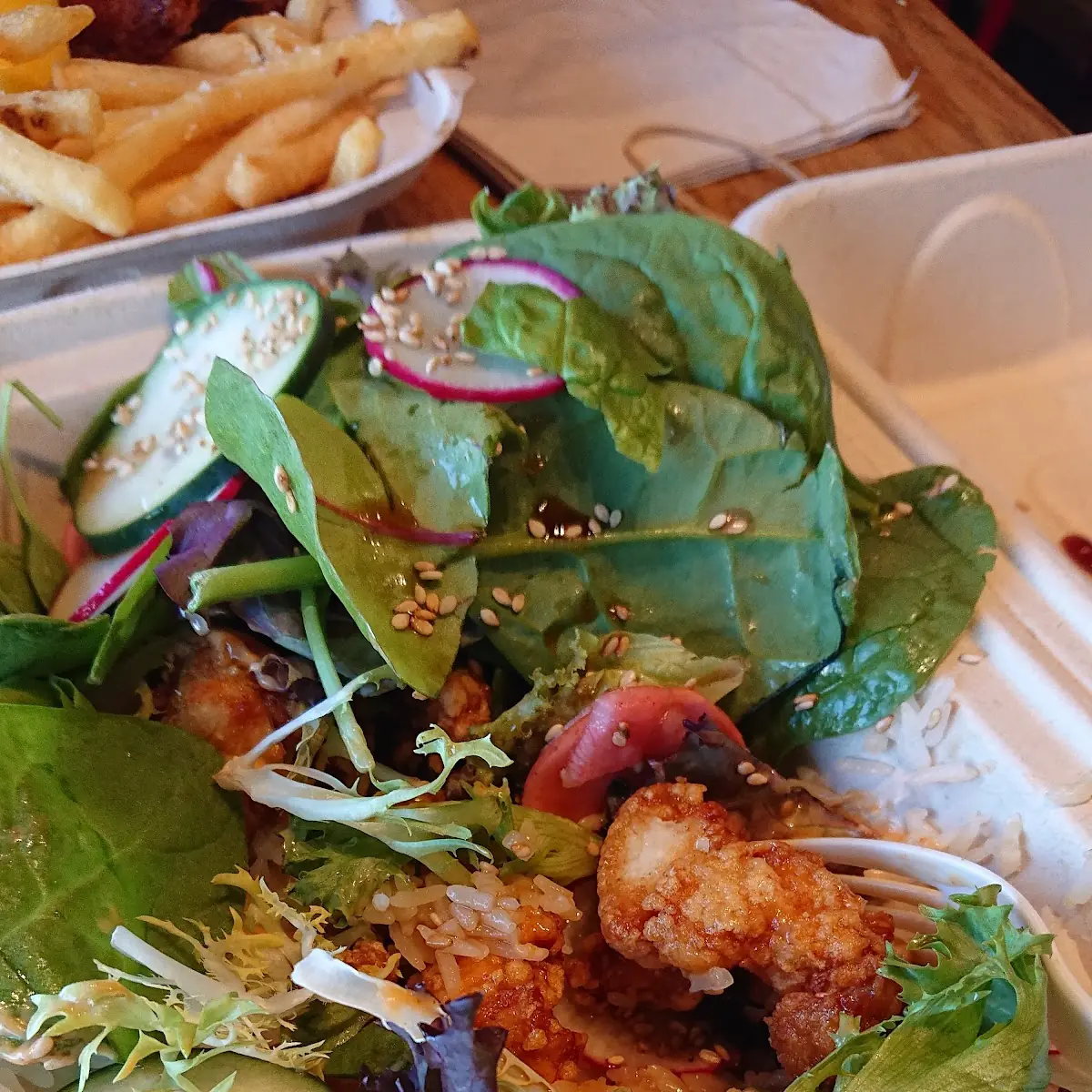 Fried Chicken Salad
