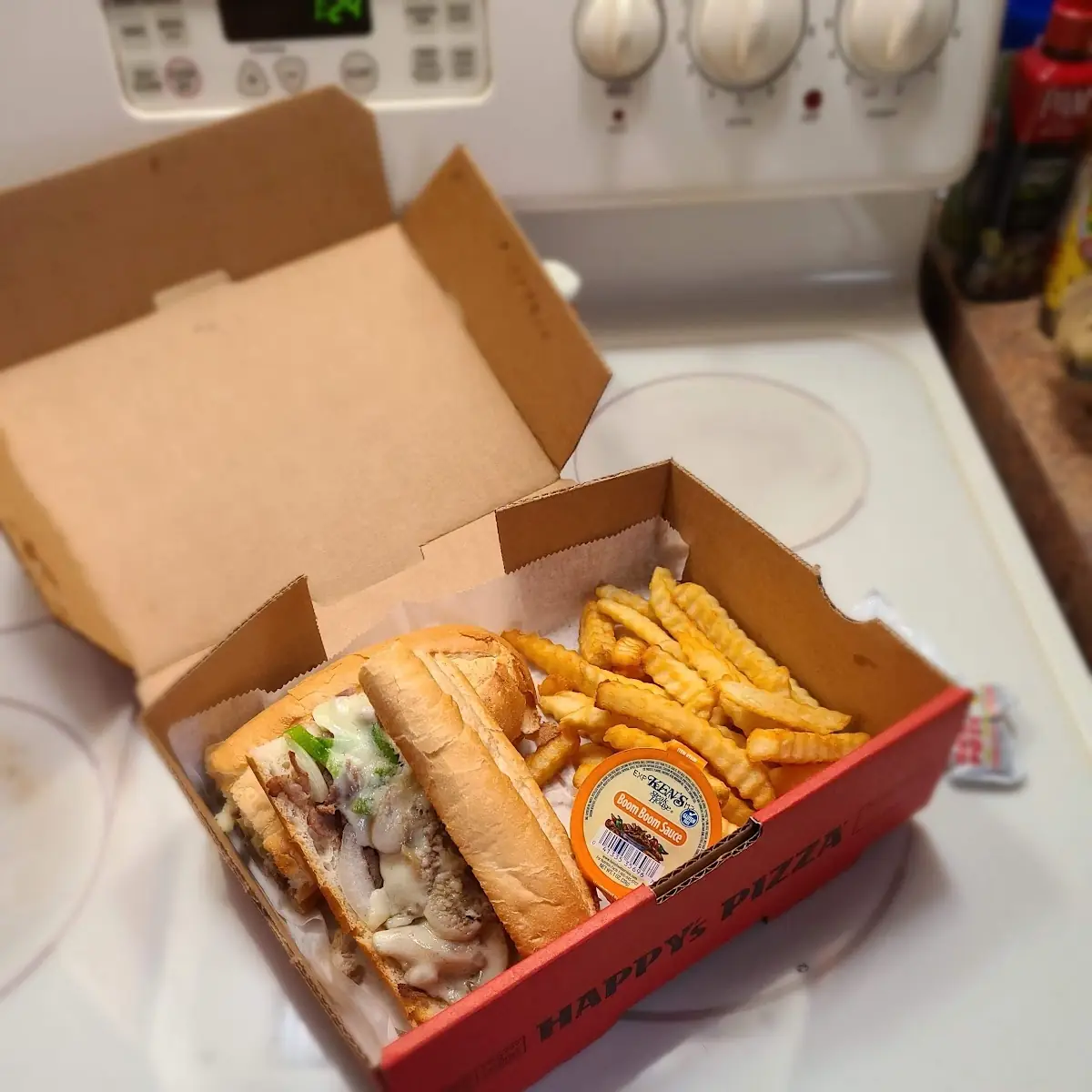 Cheese Steak w Fries