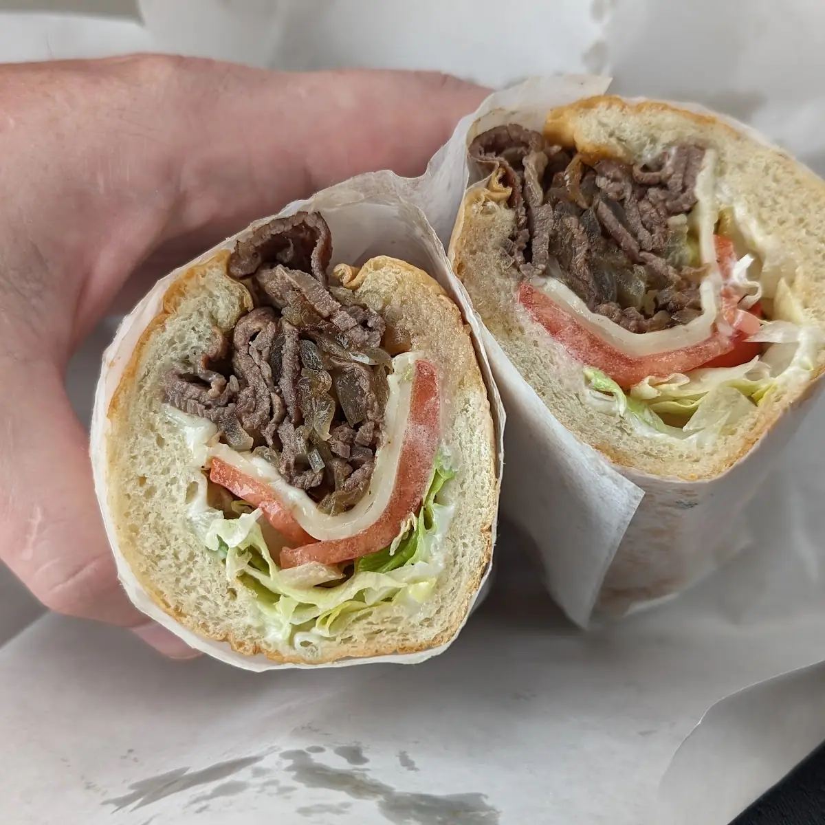 Steak and Cheesesteak Sandwich