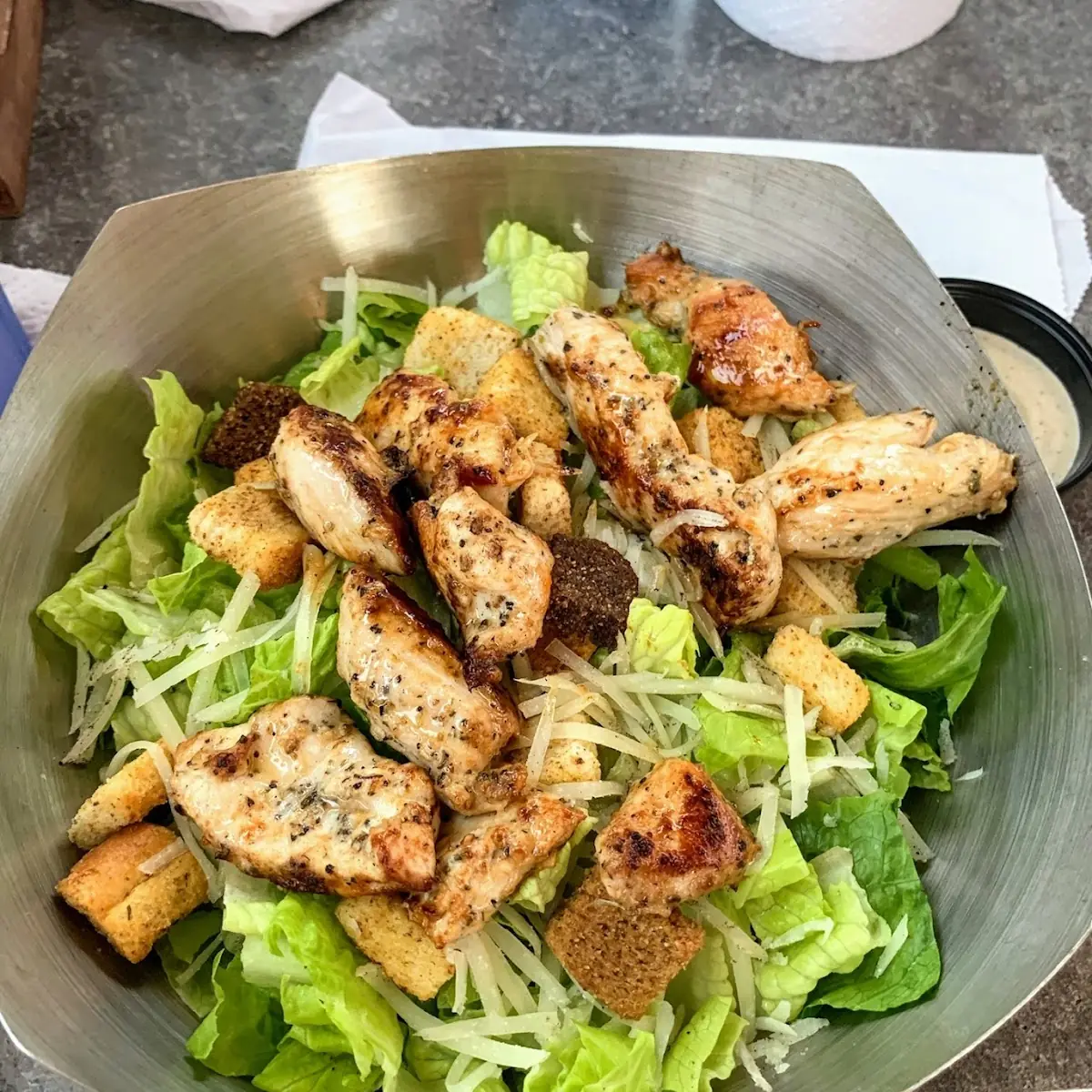 Grilled Chicken Caesar Salad