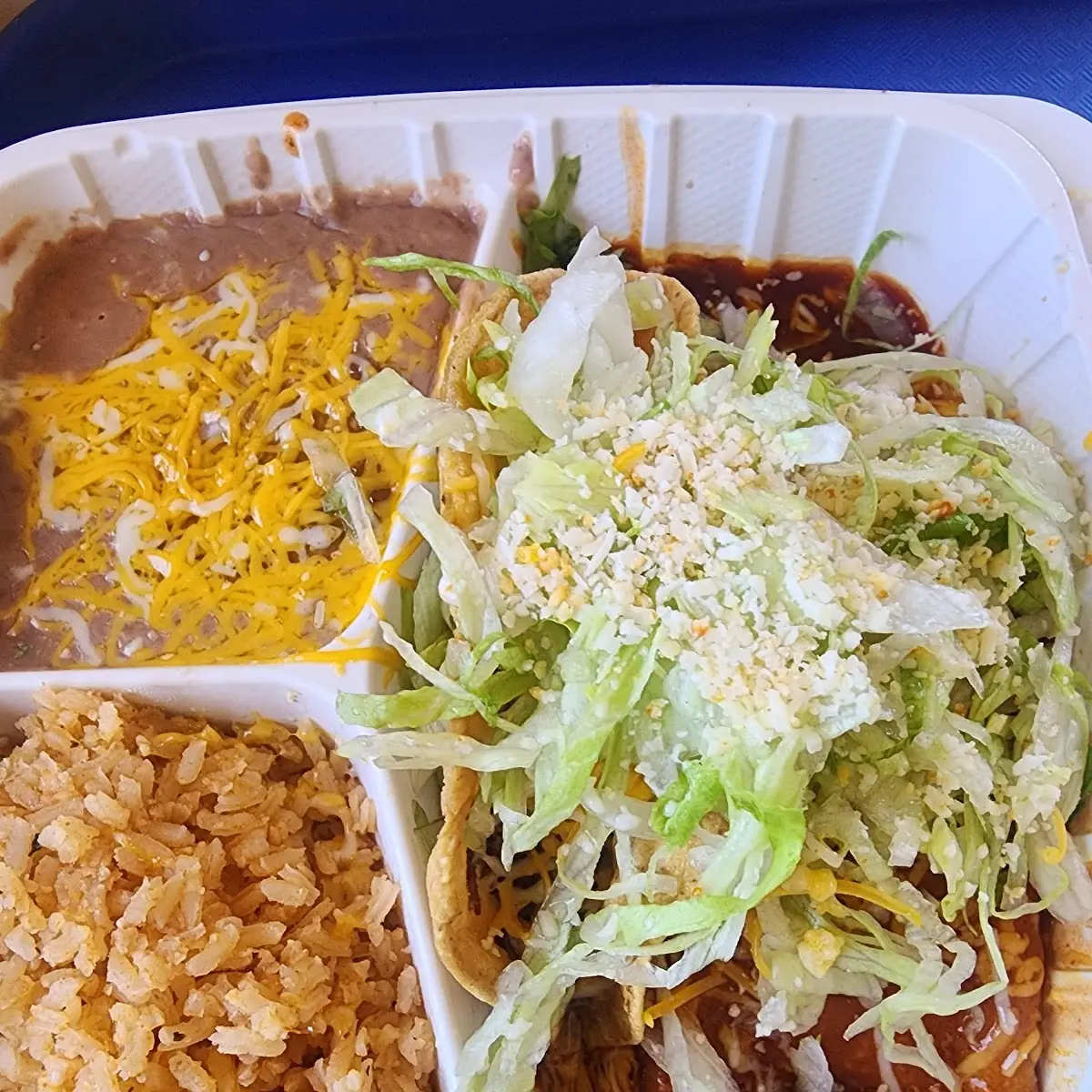 Beef Taco Enchilada