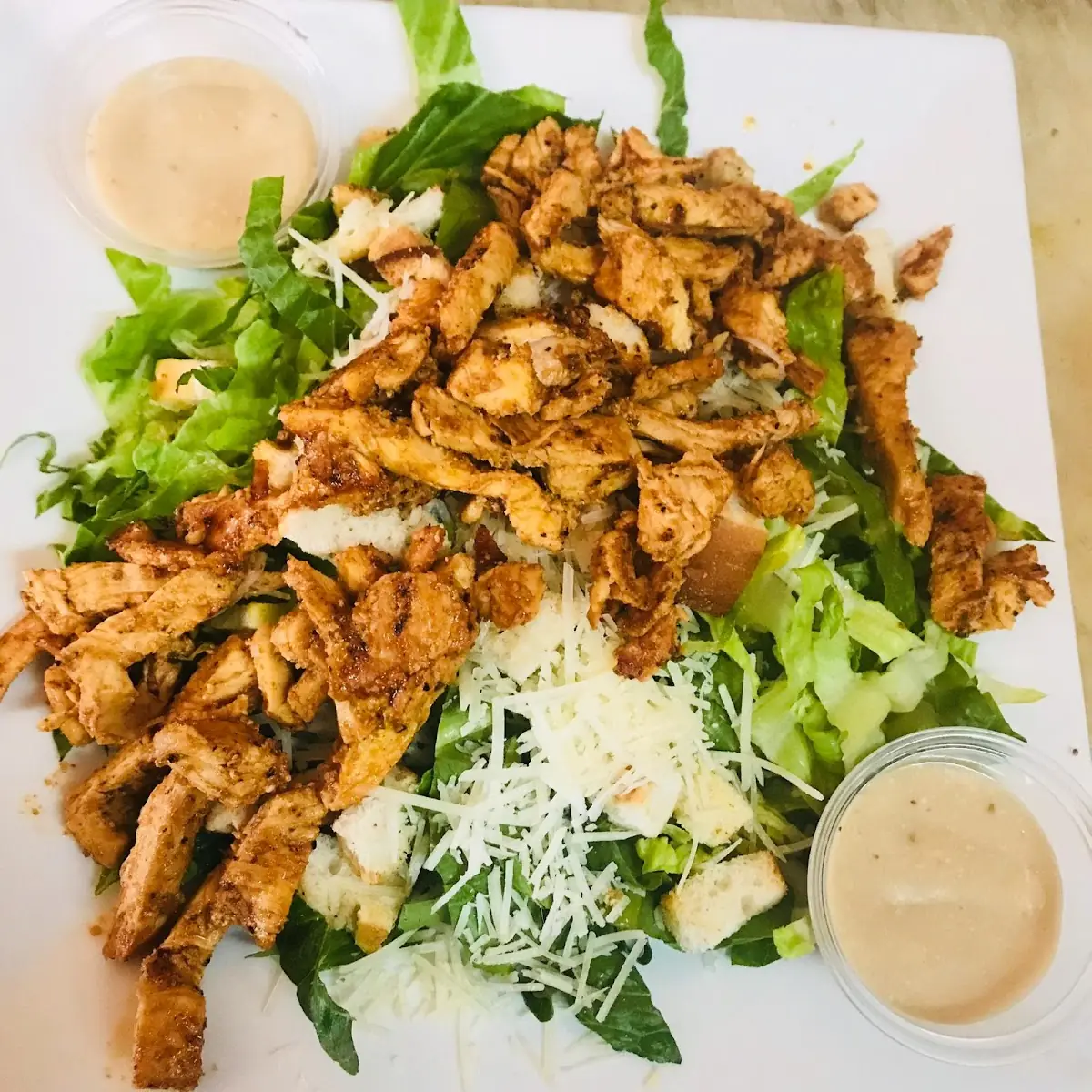 Grill Chicken Caesar Salad