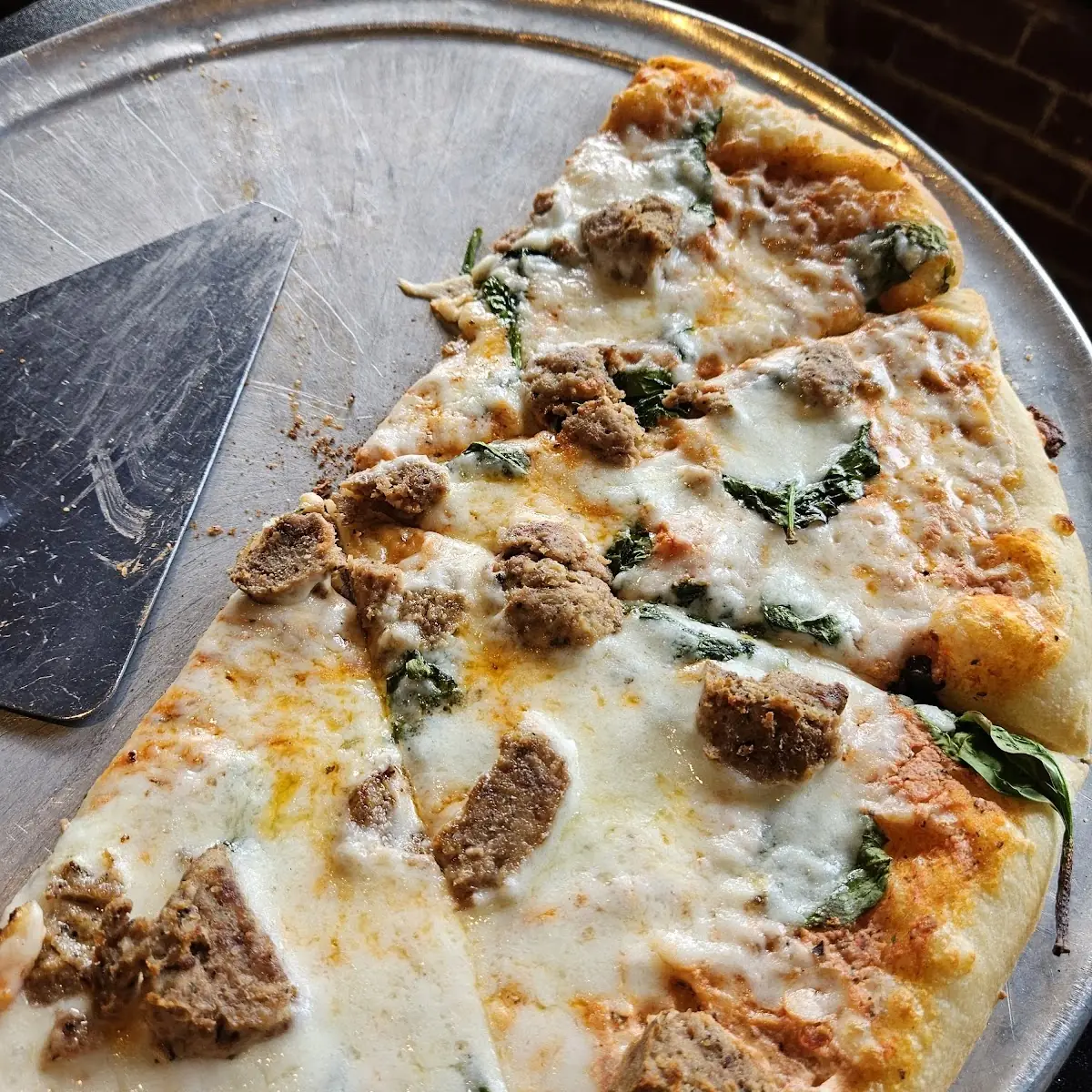 Meatball Pizza