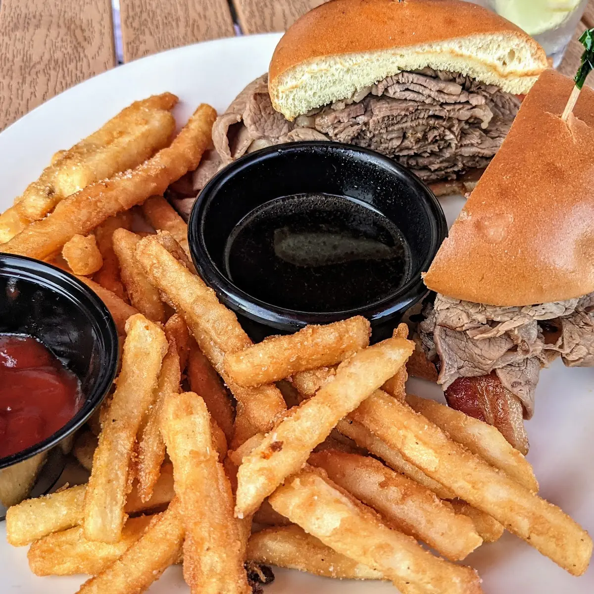Stacked Steak Sandwich