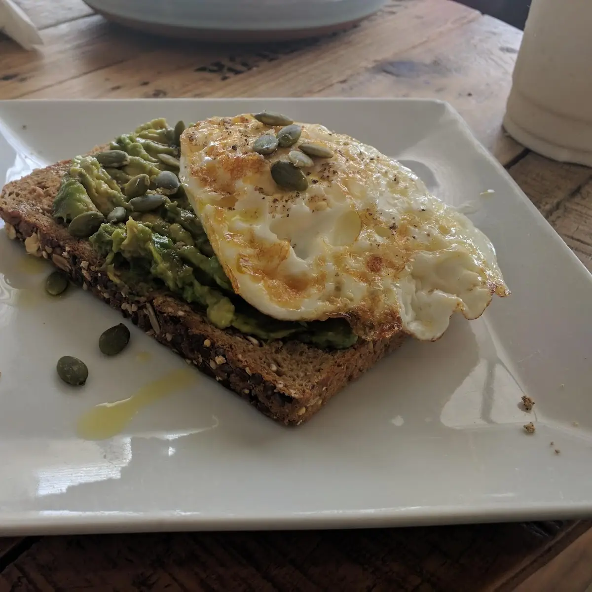 Avocado Smash with Fried Egg