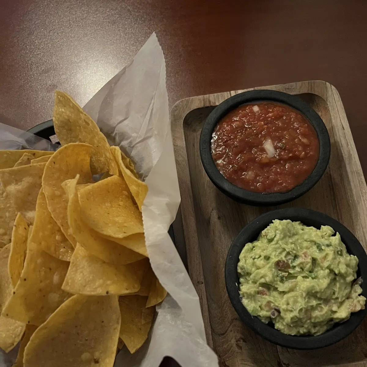 Chips and Guacamole Dip