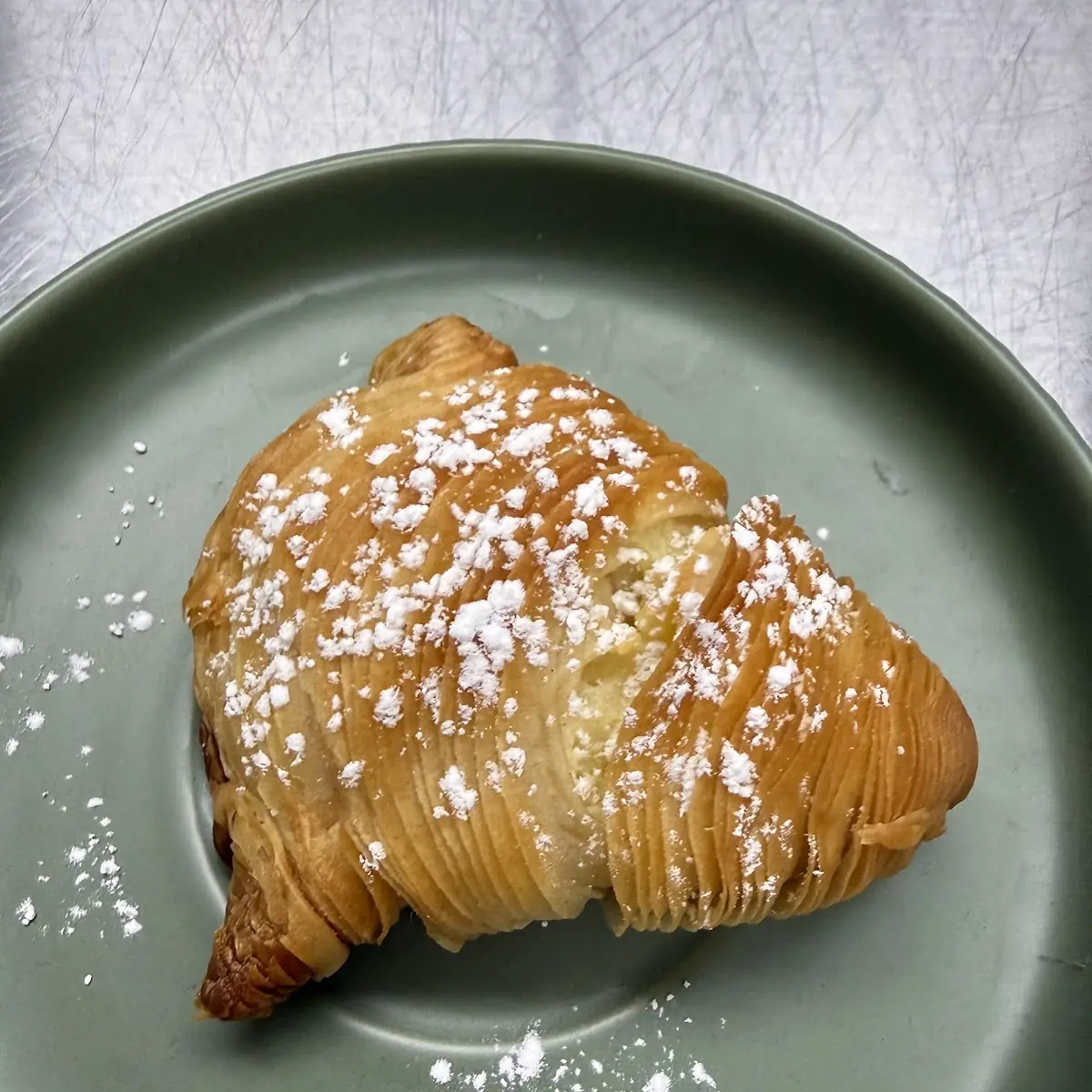 Handcrafted Sfogliatelle Ricotta Cheese & Orange Peel & Eggs & Cinnamon