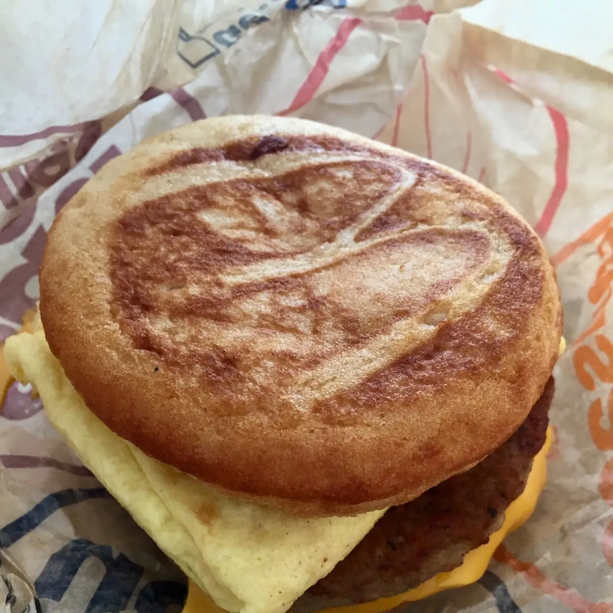Sausage Egg & Cheese Mcgriddles