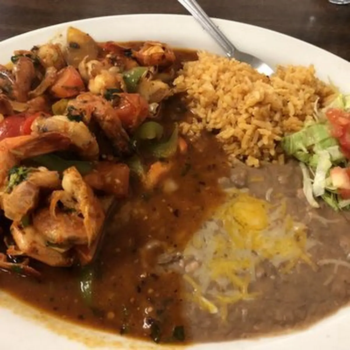 Fajitas De Mariscos - Seafood Combination Fajitas