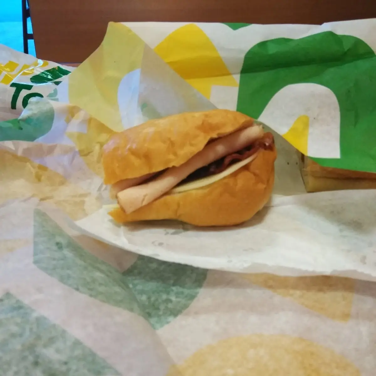 Turkey and Cheese Sandwich