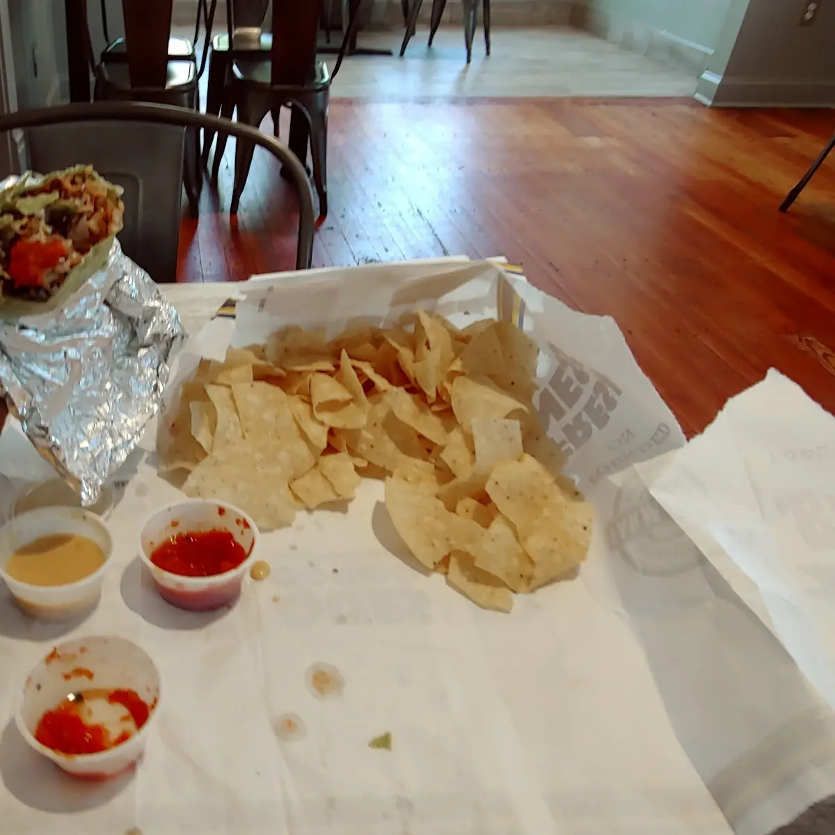 Spicy Chicken Burrito
