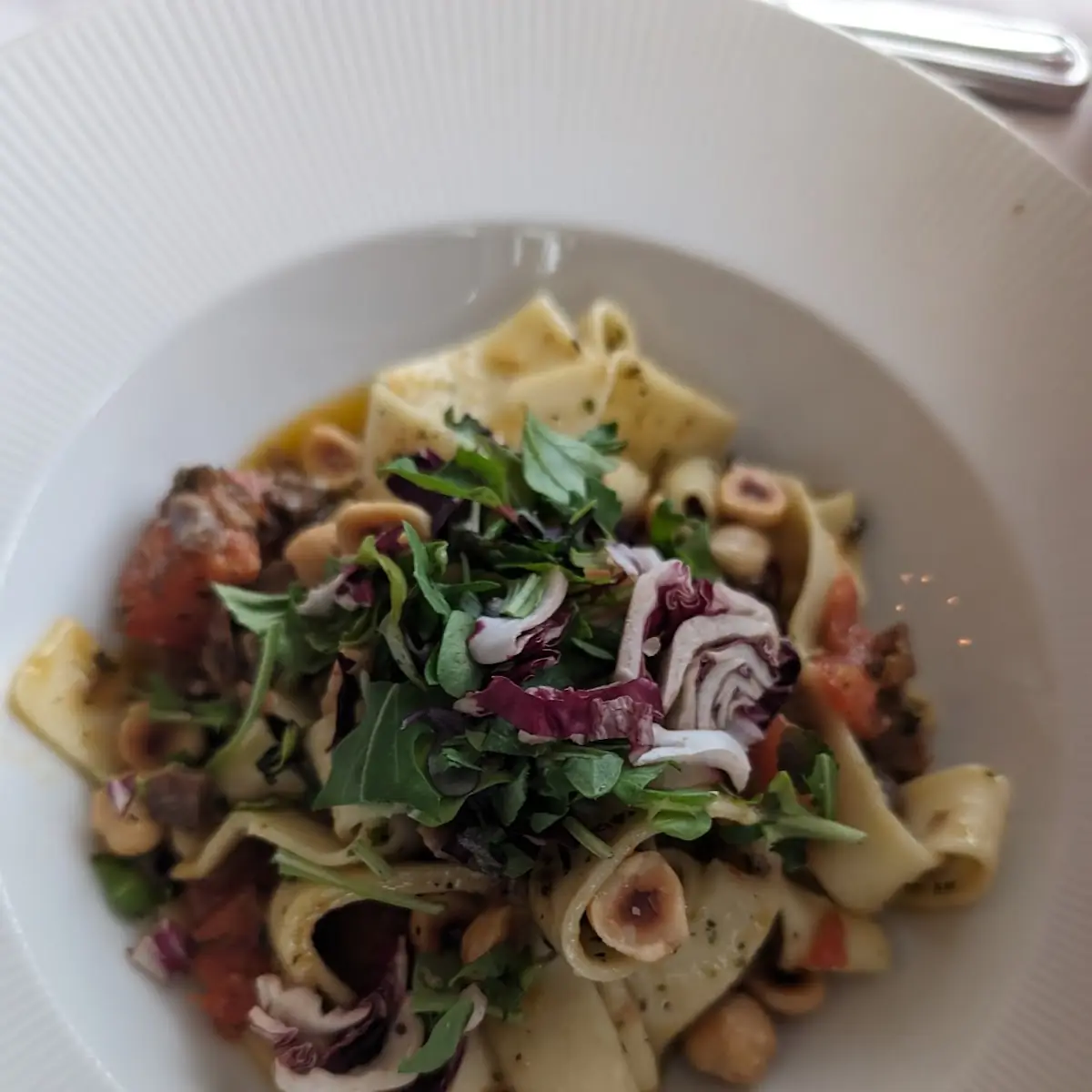 House-Made Toasted Hazelnut Pappardelle