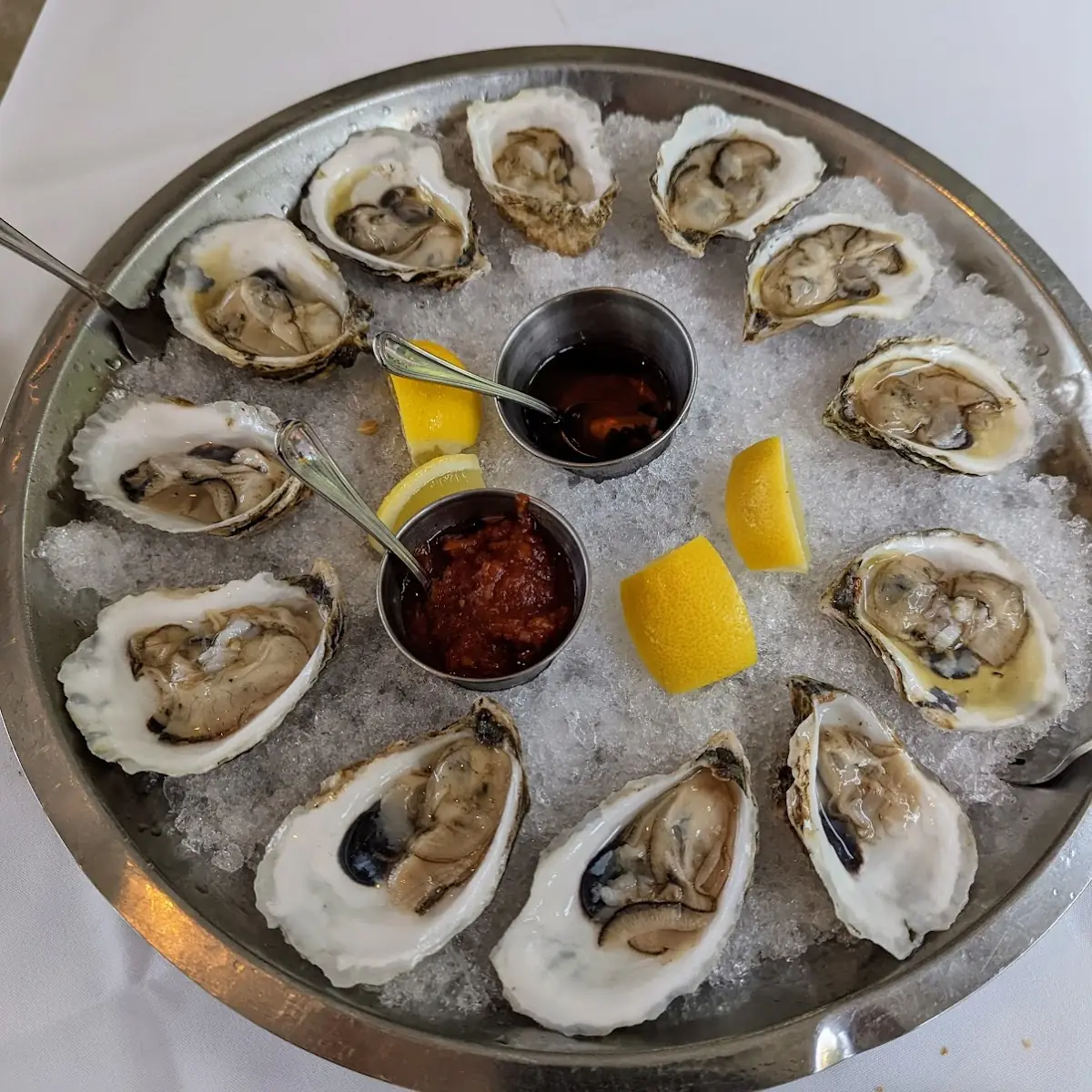 Oysters on the Half Shell