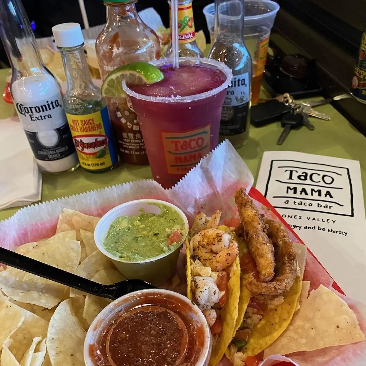 Grilled Shrimp Taco & Fish Taco