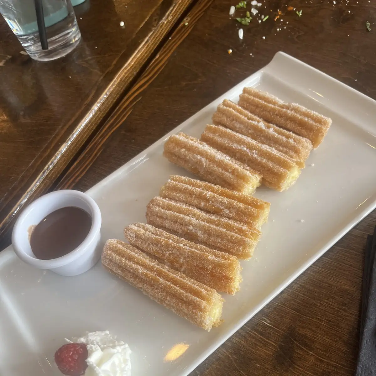 Churros Con Crema