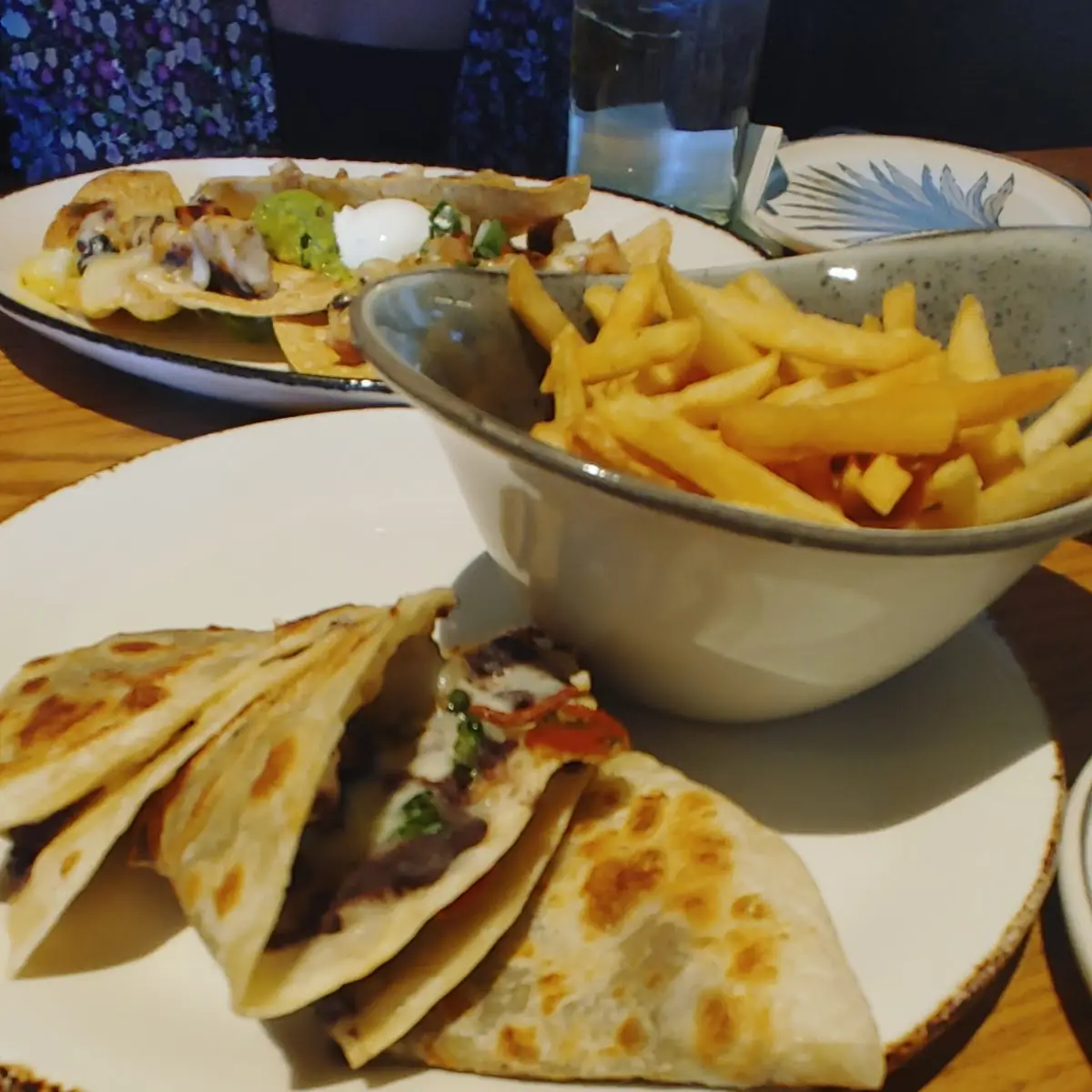 Spinach Quesadilla Rellena