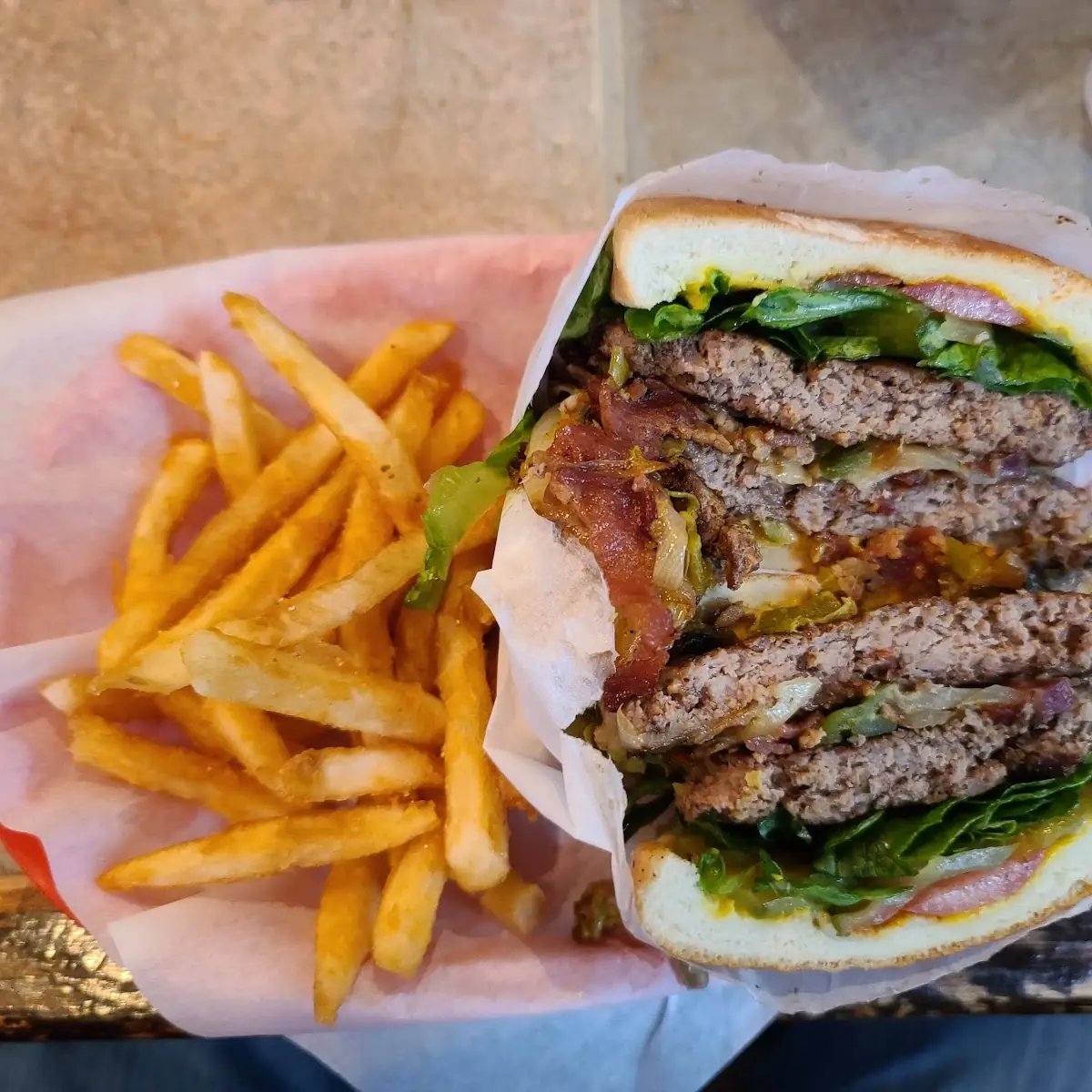 Double Cheeseburger Combo