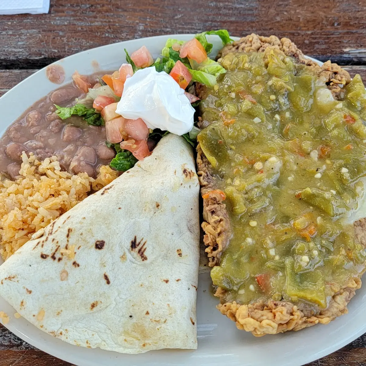 Green Chile Chicken Fried Steak