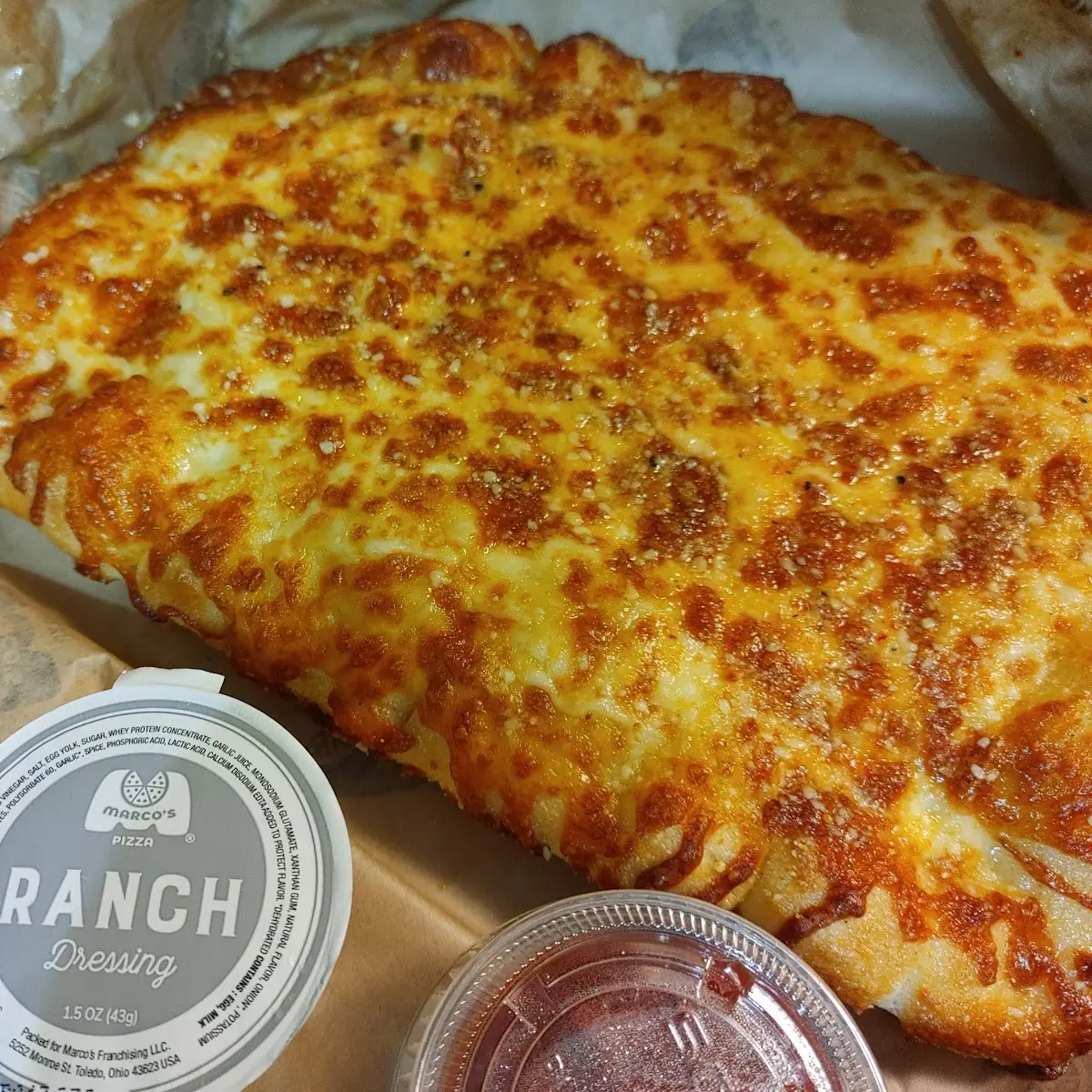 Cheese Bread with Extra Cheese