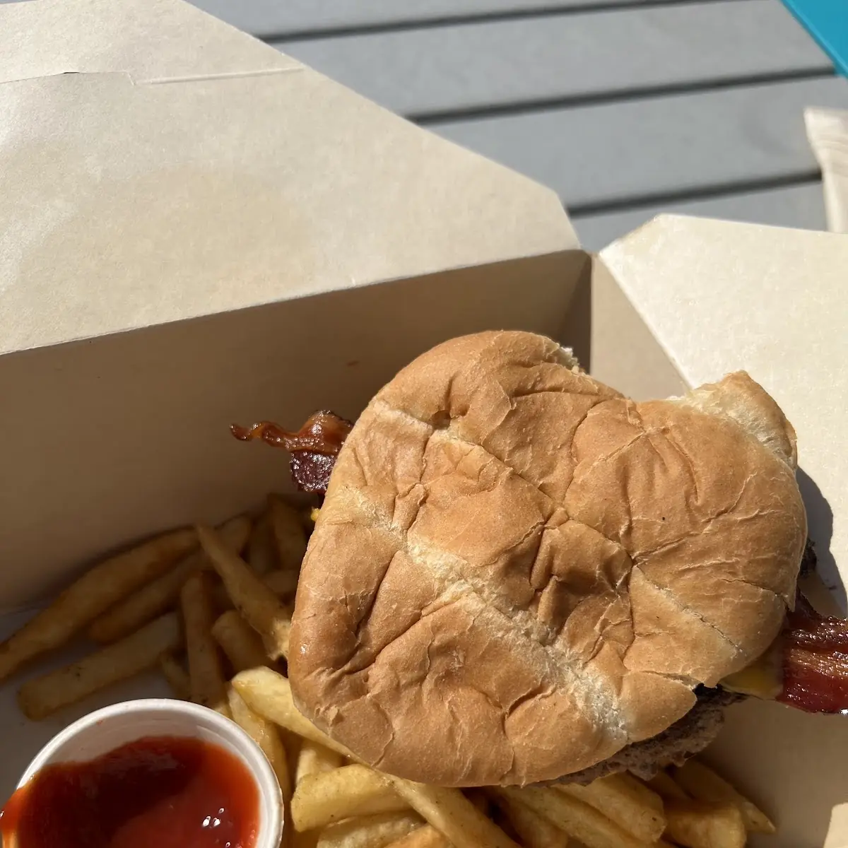 Bacon Cheddar Burger