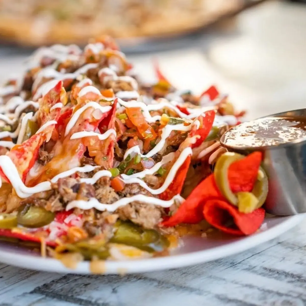 BBQ Pulled Pork Nachos