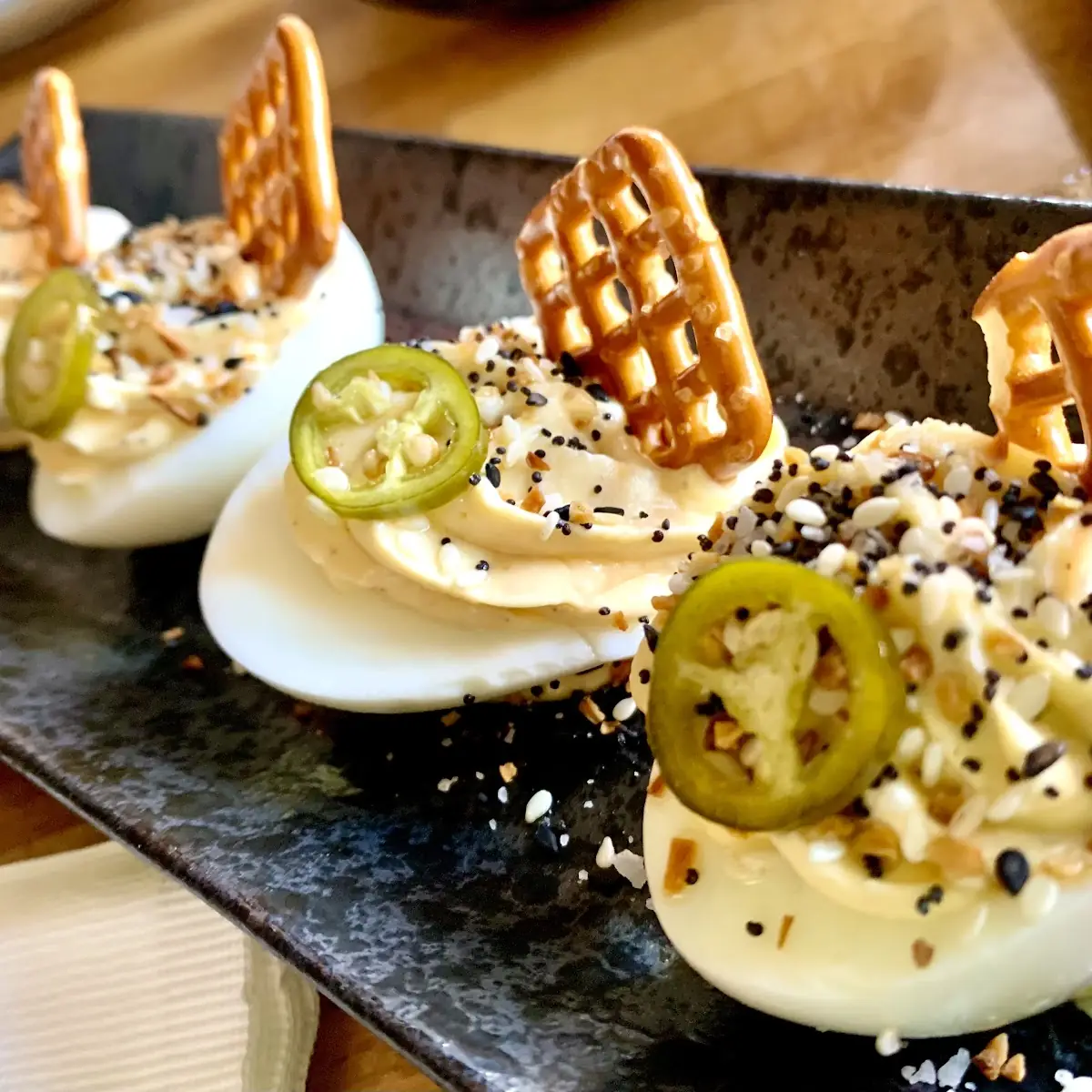 Avocado Deviled Eggs ­­