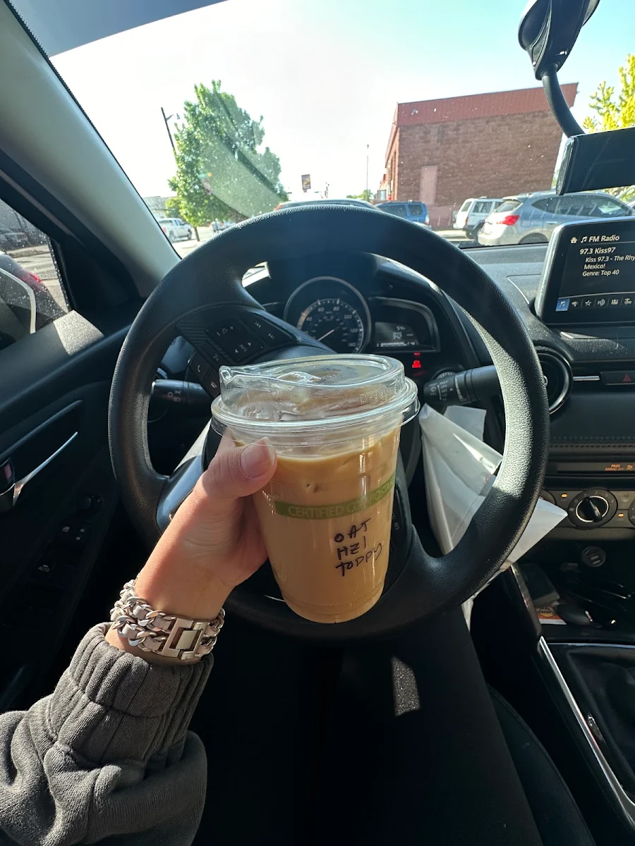 Hazelnut Cold Brew with Oat Milk