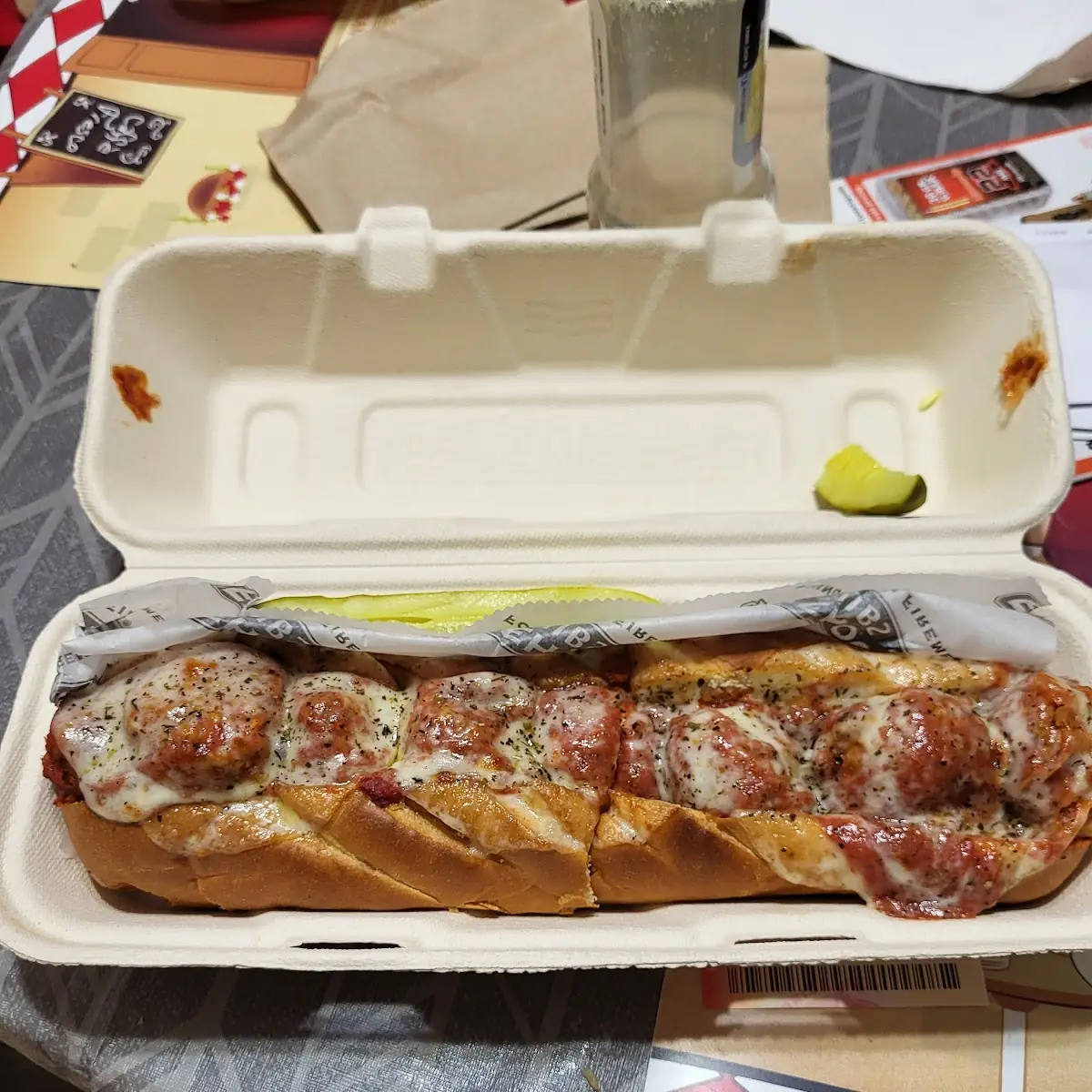 Large Meatball Sub