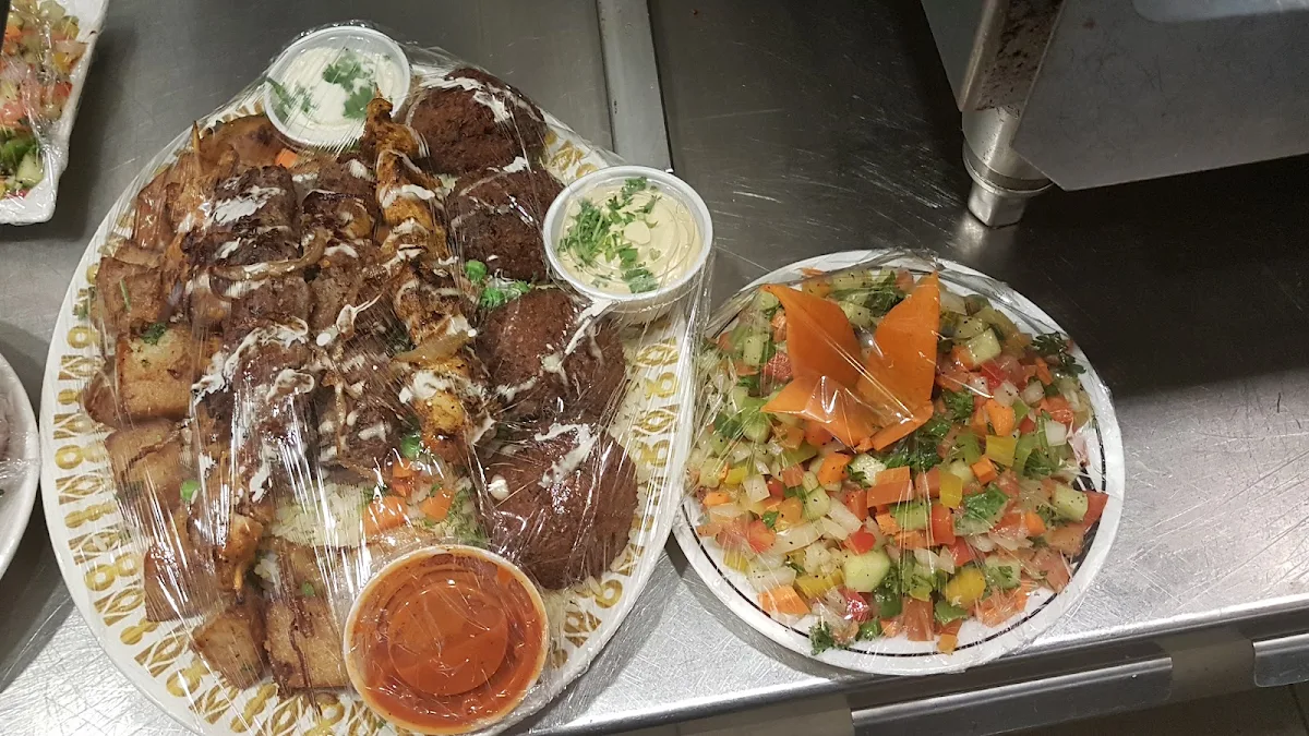 Falafel Plate, Villa Madina
