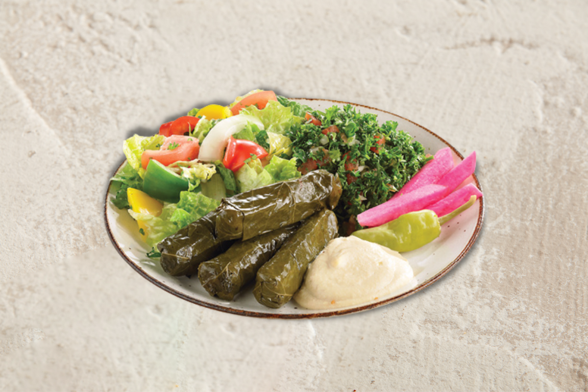 Vine Leaves Plate, Villa Madina