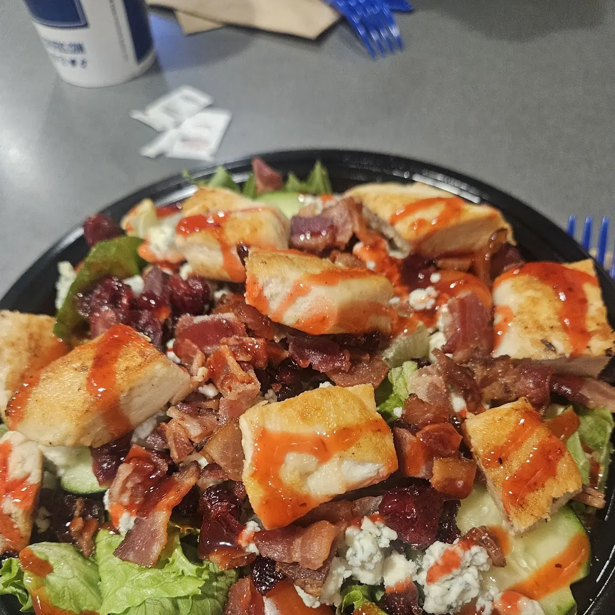 Chicken Salad with Blue Cheese