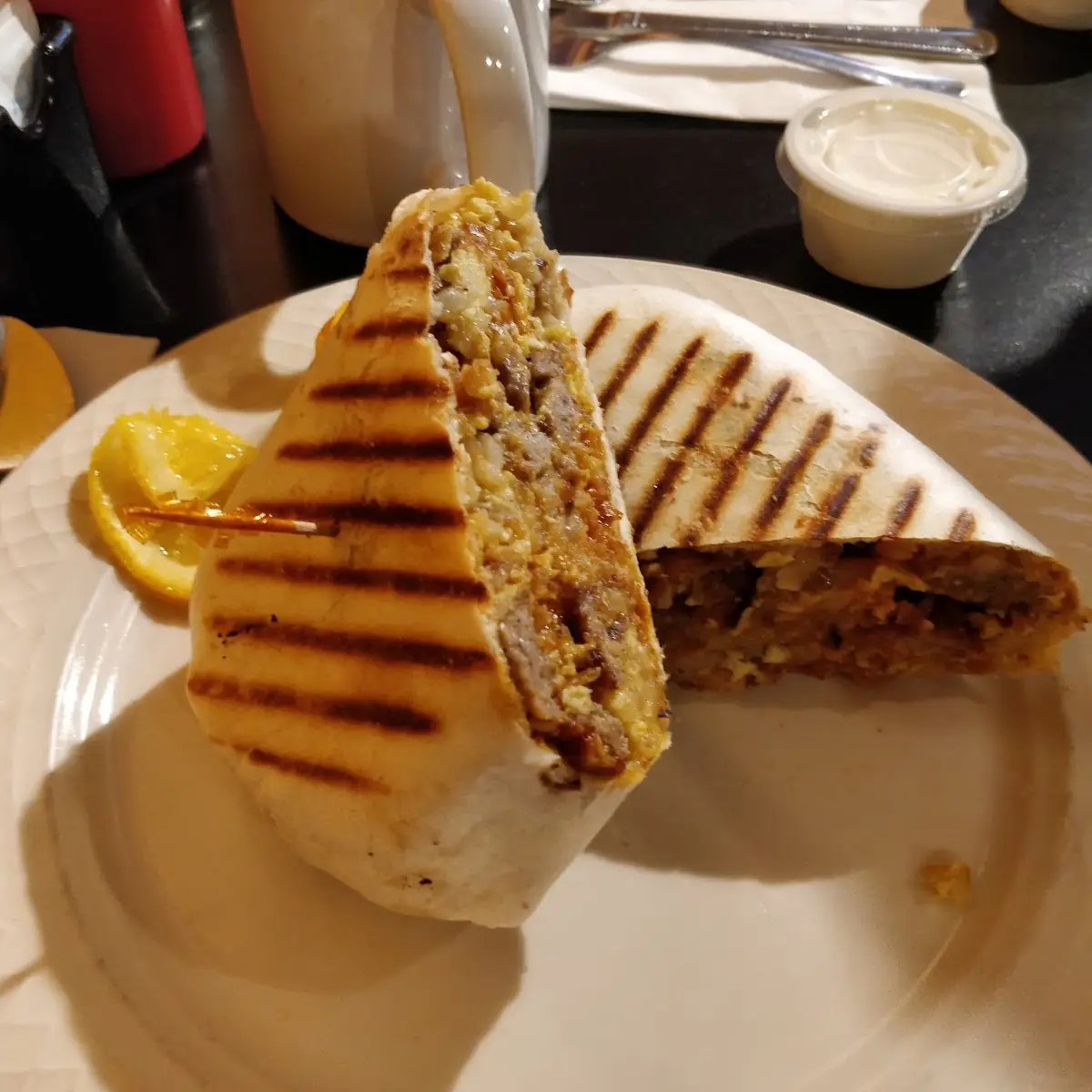 Handheld Breakfast Burrito
