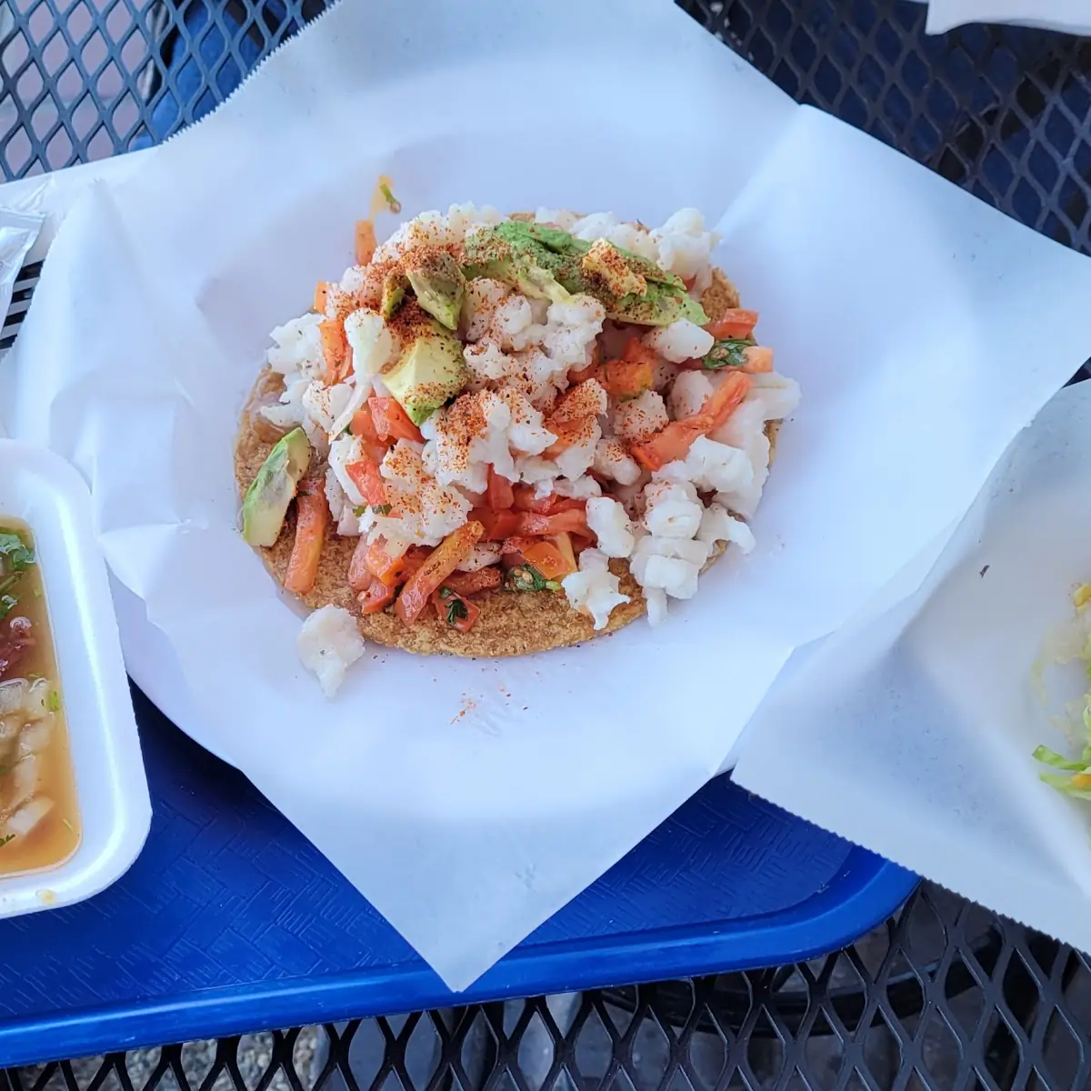 Beef Taco Fish Ceviche Taco De Cabeza