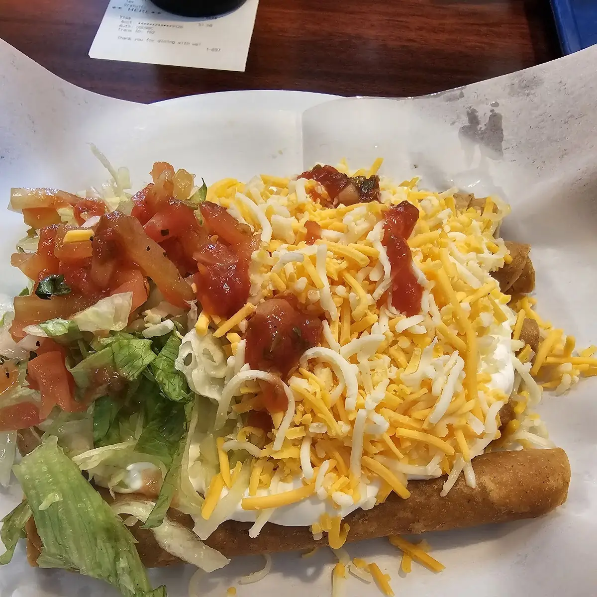 Rolled Chicken Tacos
