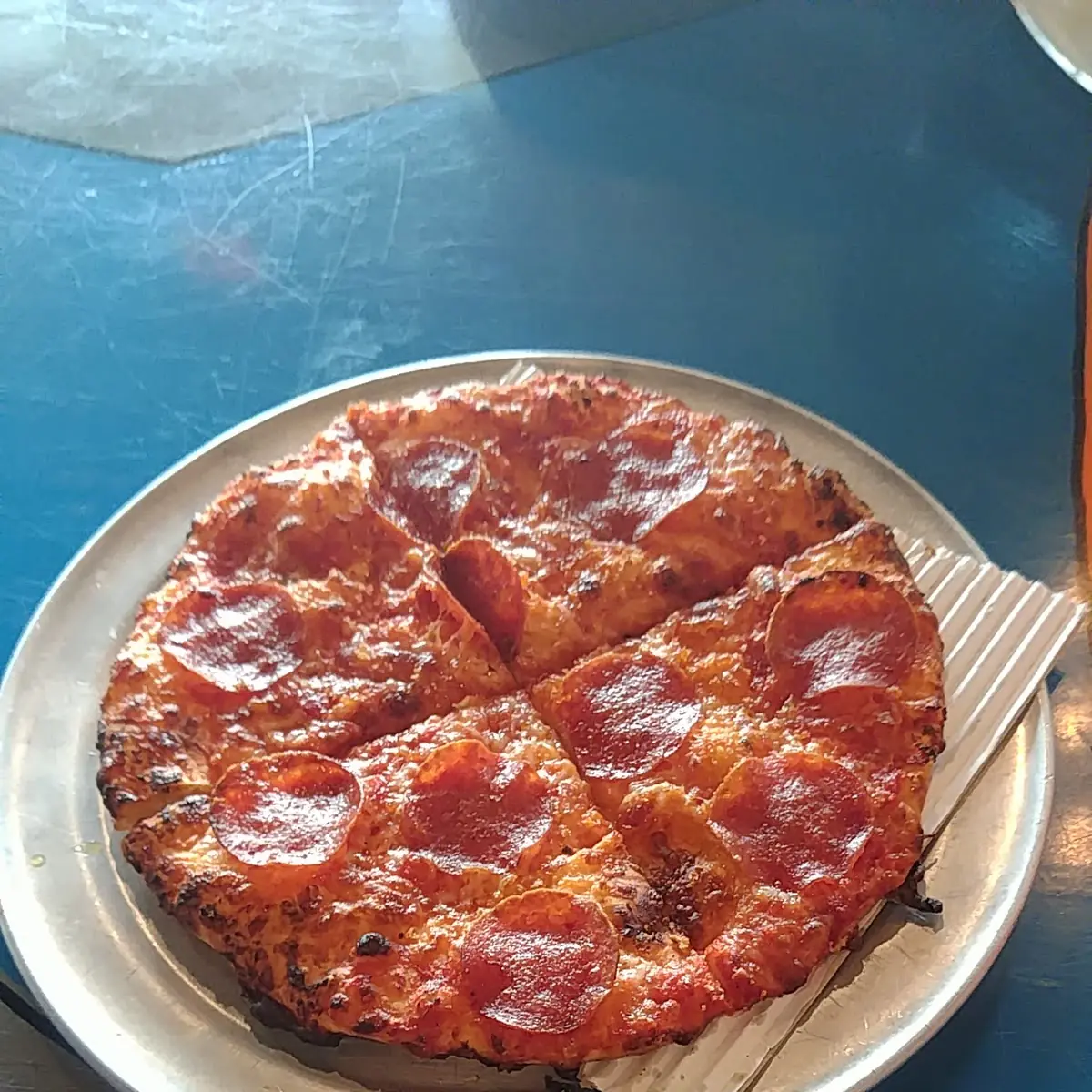 8 Pepperoni Thin Crust Pizza