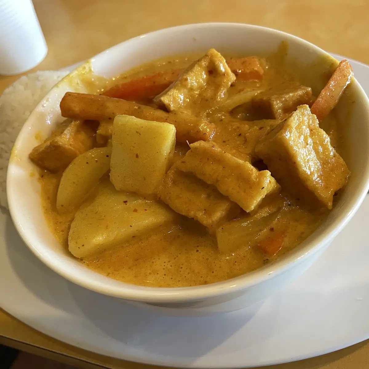 Yellow Curry with Tofu