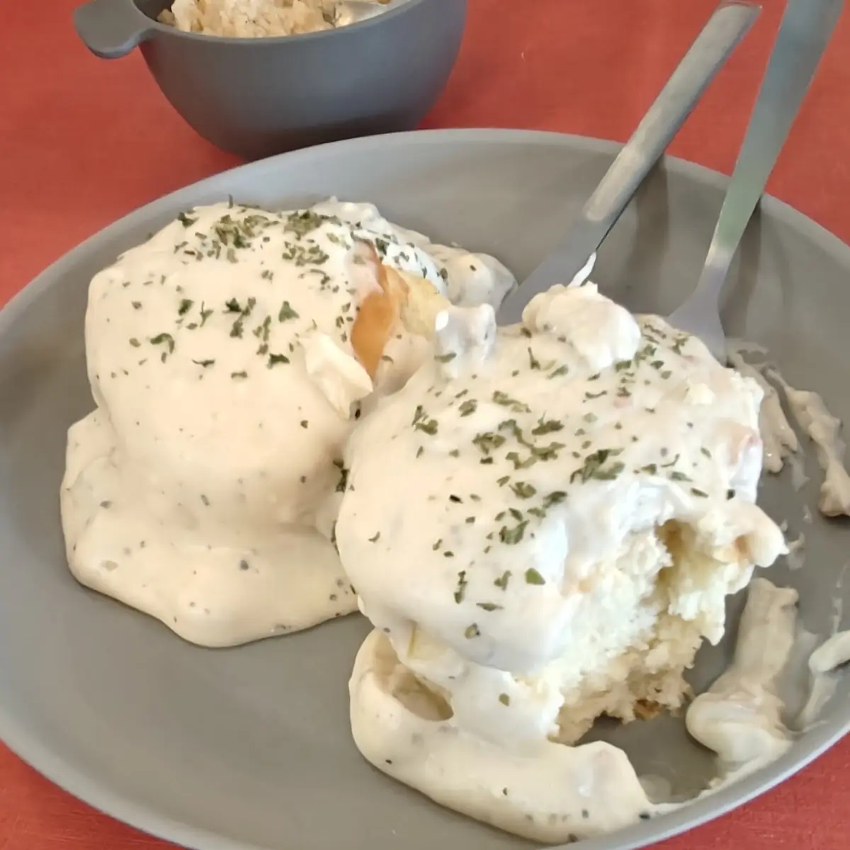 Single Gravy Biscuit