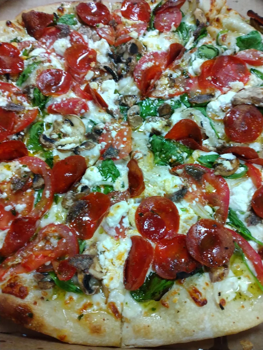 Bruschetta Pizza, Garage Pizza