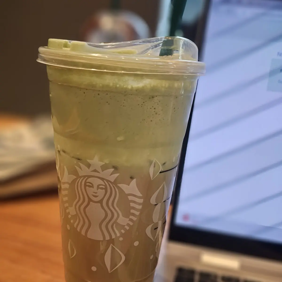 Iced Latte with Matcha Cold Foam