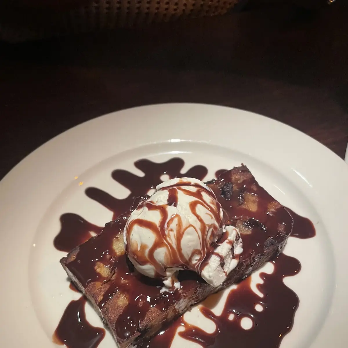 Chocolate Bread Pudding