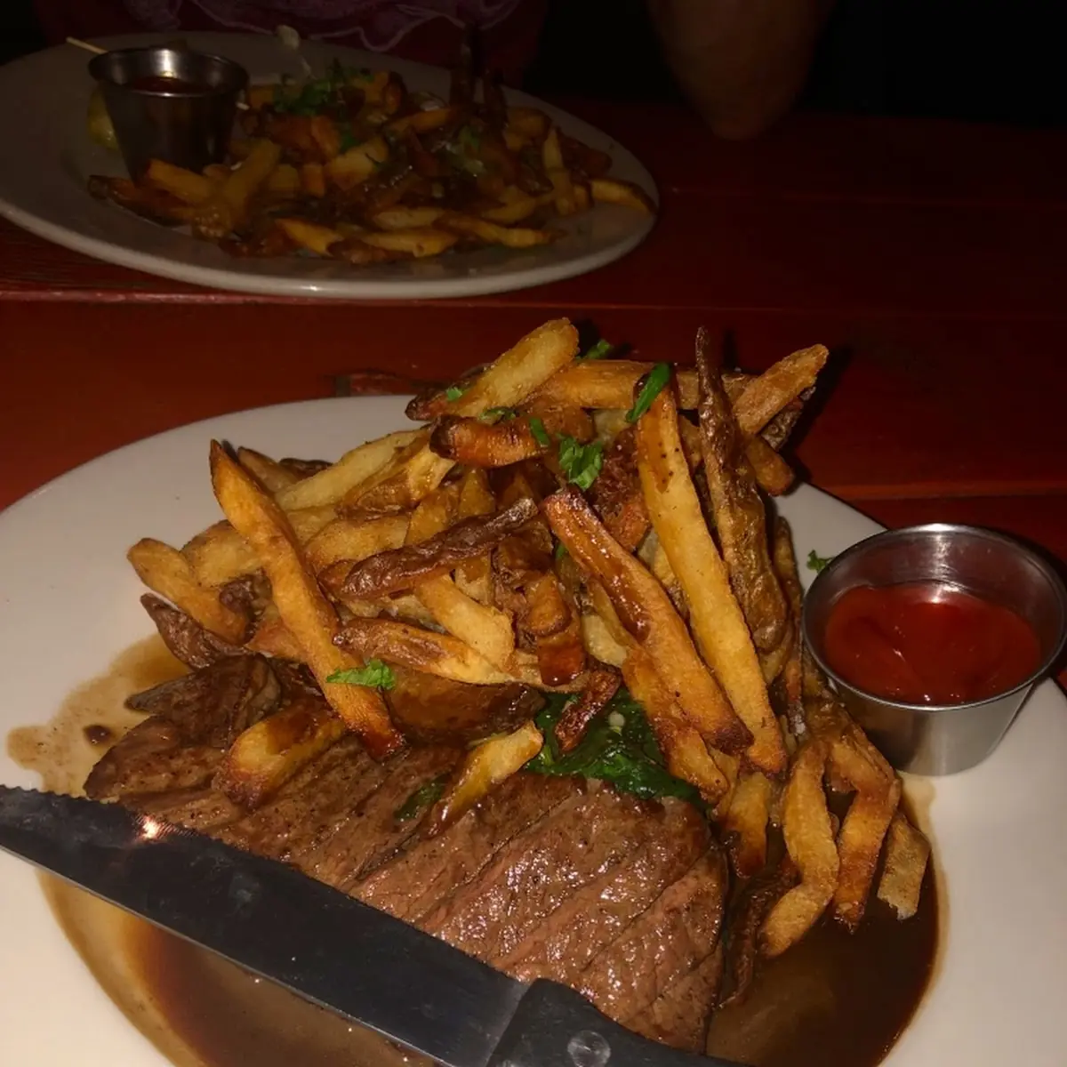 Grilled Hanger Steak Frites